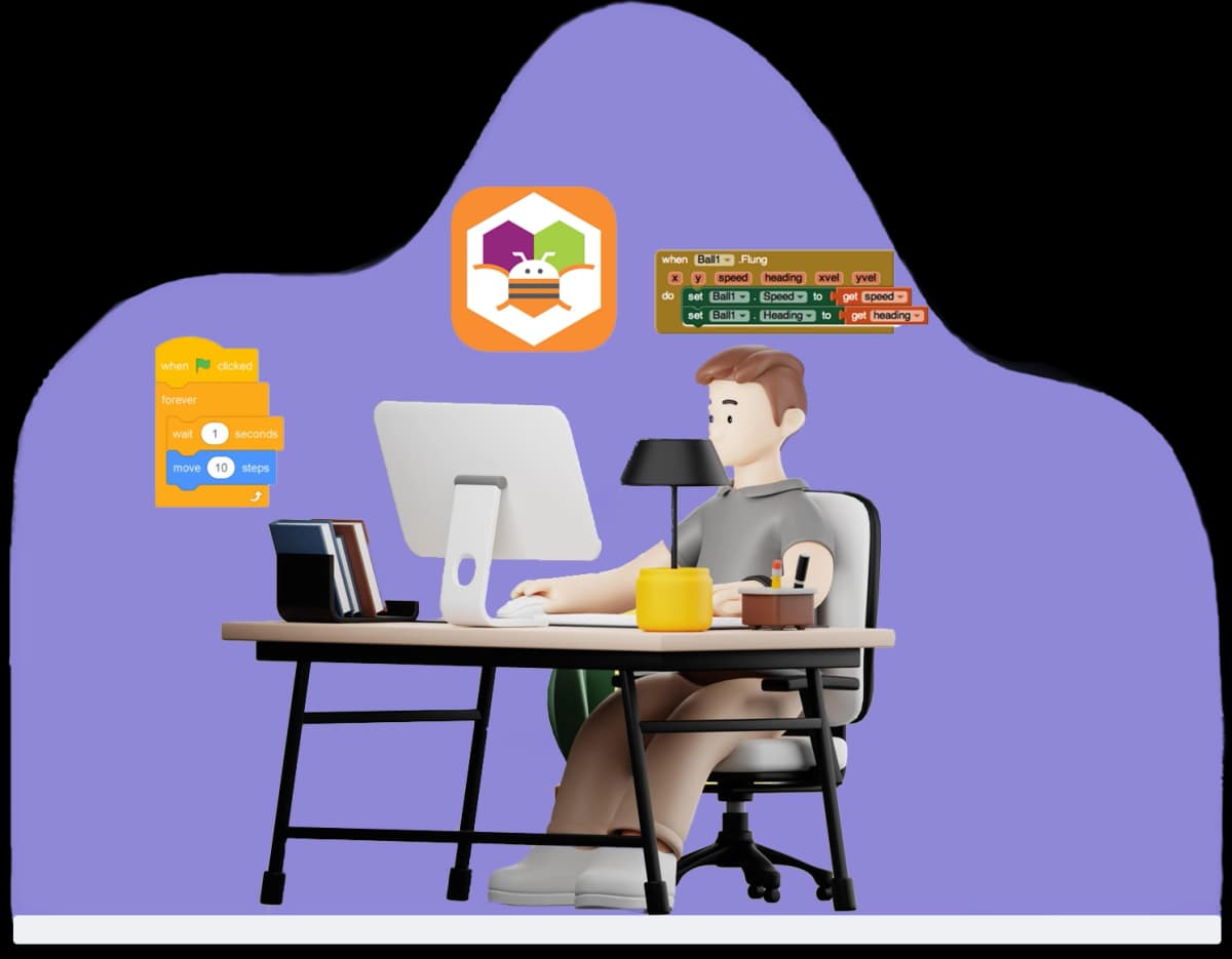 آموزش برنامه نویسی اپ اینونتور - برنامه نویسی کودکان